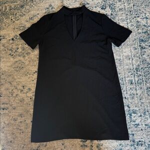 Zara Woman Shift Black Dress